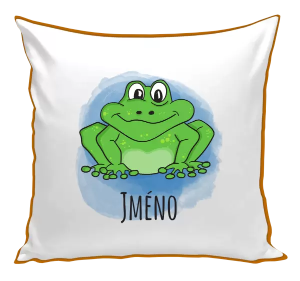 Polštář Žába