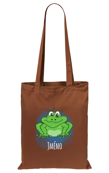 Látková taška Žába