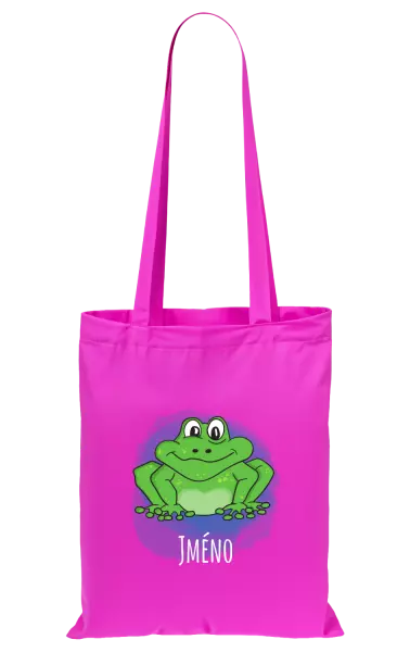 Látková taška Žába