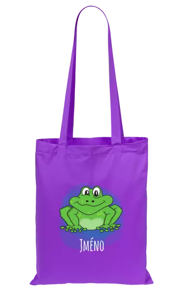 Látková taška Žába