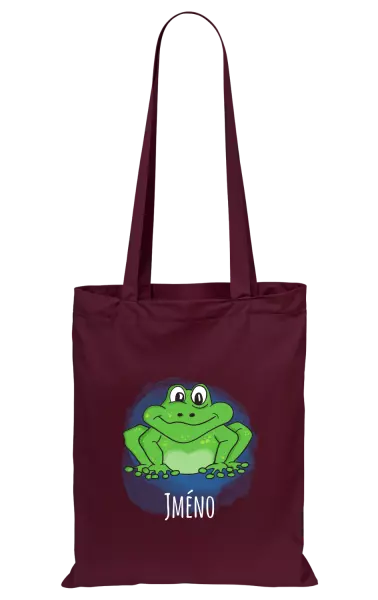 Látková taška Žába