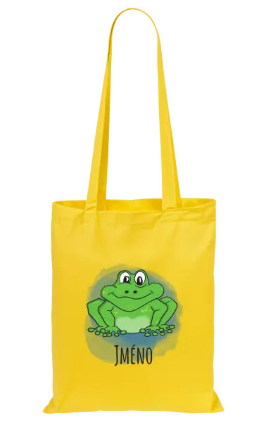 Látková taška Žába