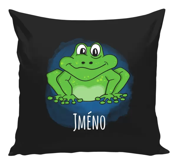 Polštář Žába