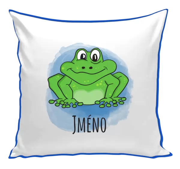 Polštář Žába