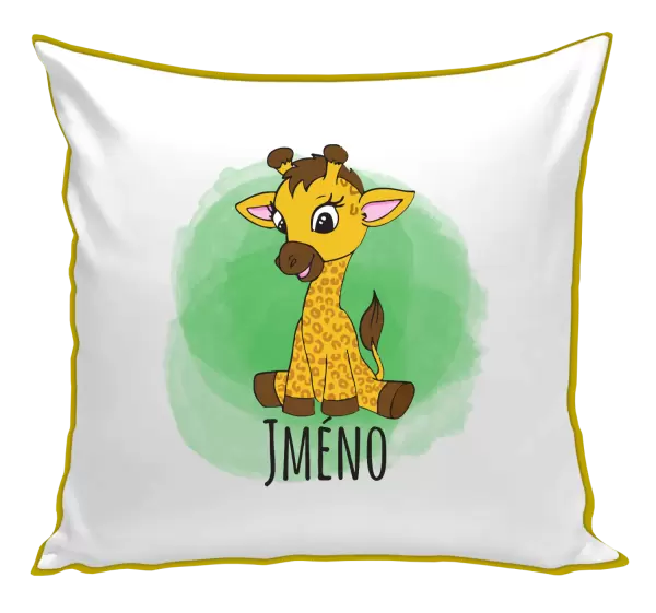 Polštář Žirafa