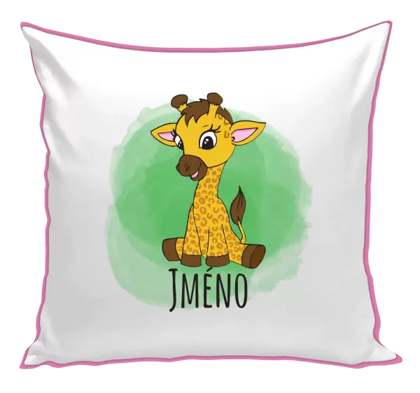 Polštář Žirafa