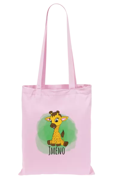 Látková taška Žirafa