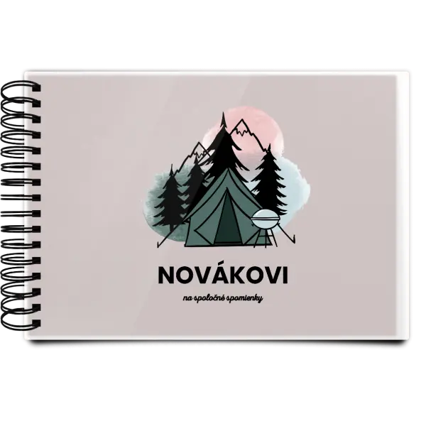 Plexi album s krúžkovou väzbou Na spoločné spomienky