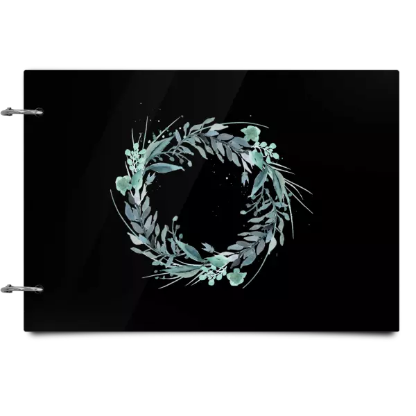 Plexi album sa sponami Náš prvý rok - zelený venček 