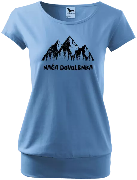 Dámske tričko Naša dovolenka
