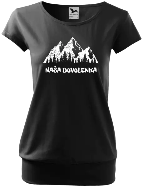 Dámske tričko Naša dovolenka