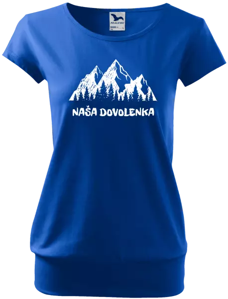 Dámske tričko Naša dovolenka