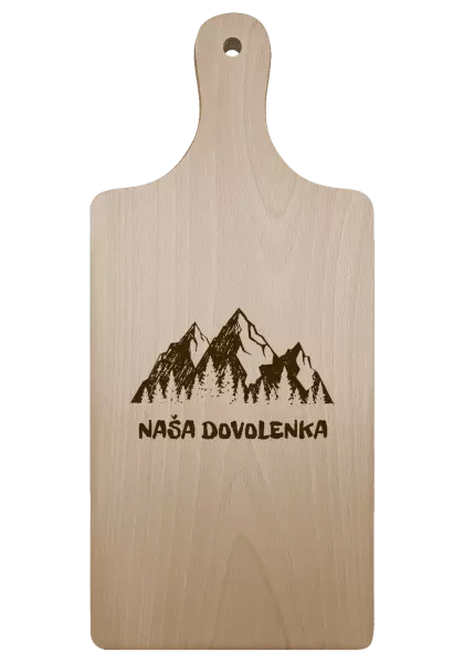 Doštička Naša dovolenka