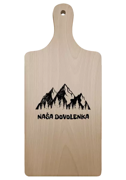 Doštička Naša dovolenka