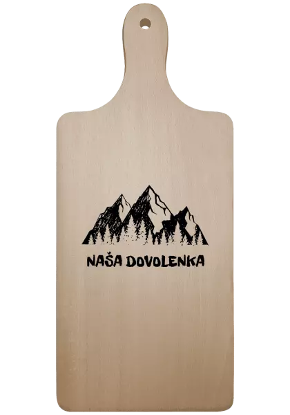 Doštička Naša dovolenka