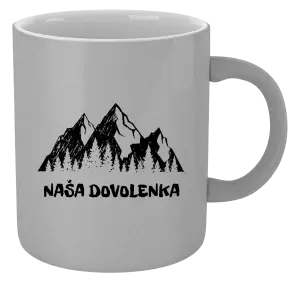 Hrnček metalický Naša dovolenka