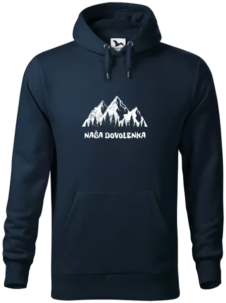 Pánska mikina Naša dovolenka