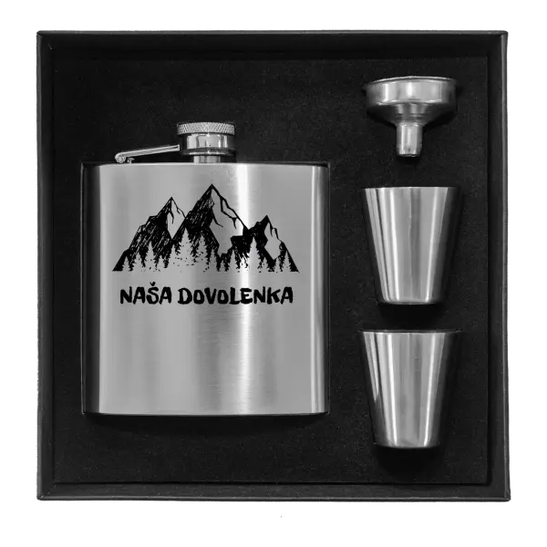 Ploskačka v krabičke Naša dovolenka