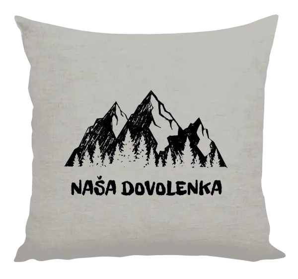 Vankúš Naša dovolenka