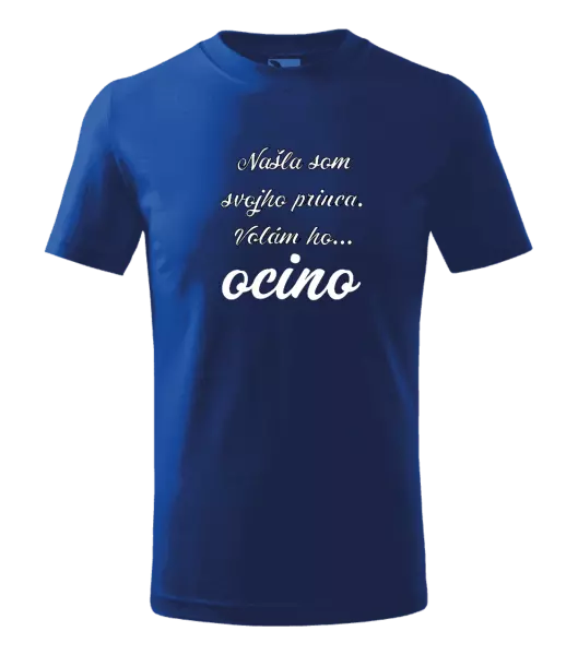 Detské tričko Našla som svojho princa