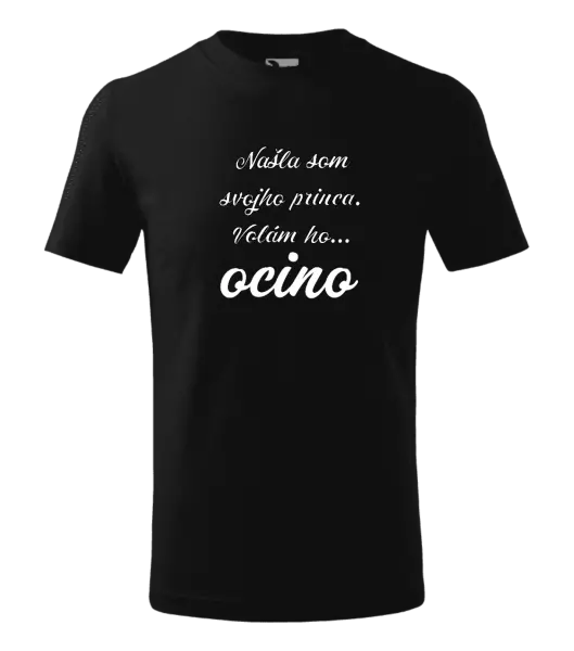 Detské tričko Našla som svojho princa