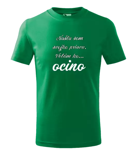 Detské tričko Našla som svojho princa