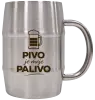 Nerezovej chladiaci polliter Pivo je moje palivo