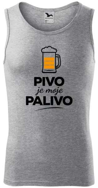 Pánské tílko Pivo je moje palivo