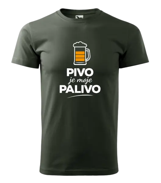 Pánské tričko Pivo je moje palivo