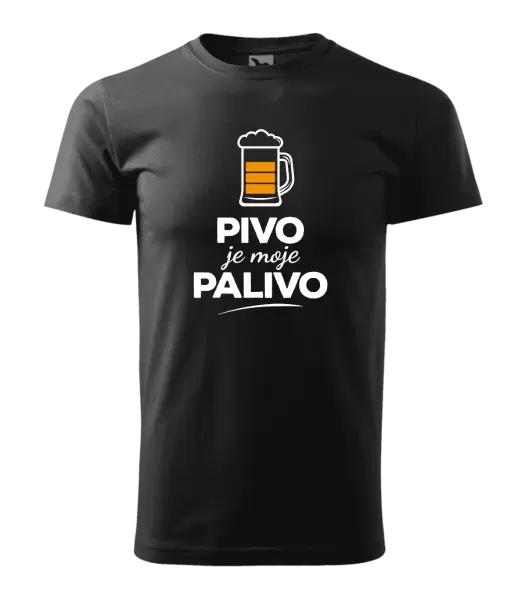 Pánske tričko Pivo je moje palivo