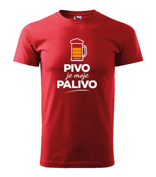 Pánské tričko Pivo je moje palivo