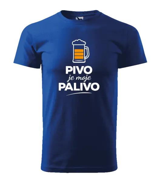 Pánské tričko Pivo je moje palivo