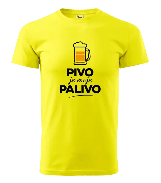 Pánske tričko Pivo je moje palivo