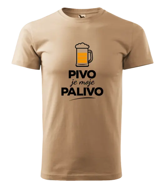 Pánske tričko Pivo je moje palivo