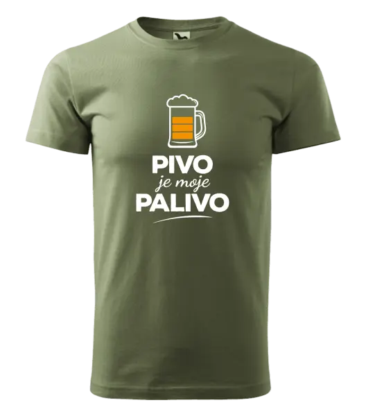 Pánské tričko Pivo je moje palivo