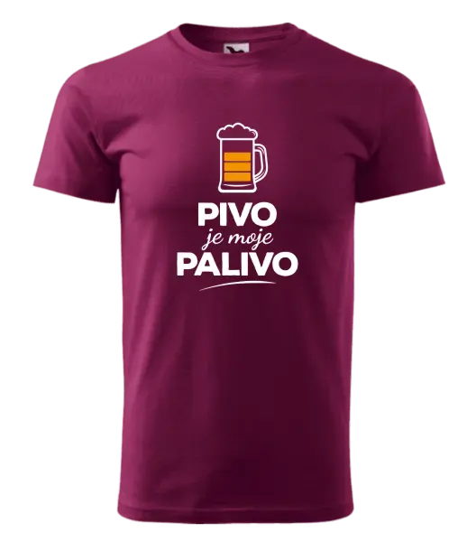 Pánské tričko Pivo je moje palivo