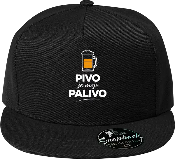 Snapback šiltovka Pivo je moje palivo
