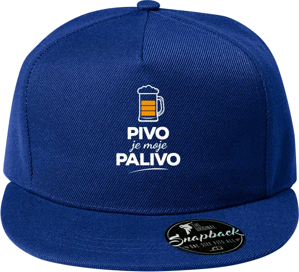 Snapback šiltovka Pivo je moje palivo