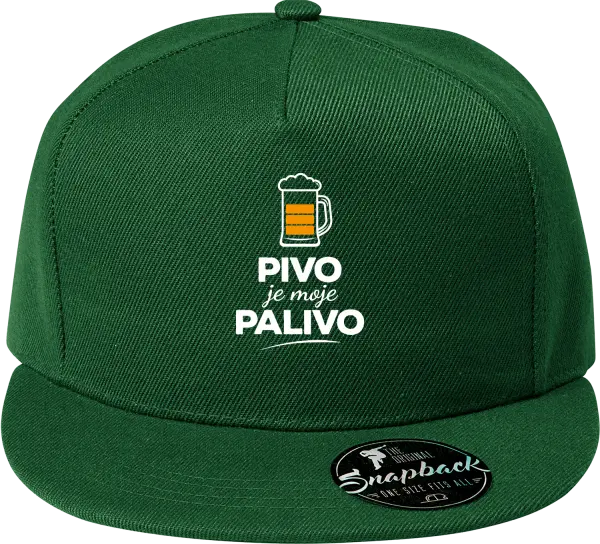 Snapback šiltovka Pivo je moje palivo
