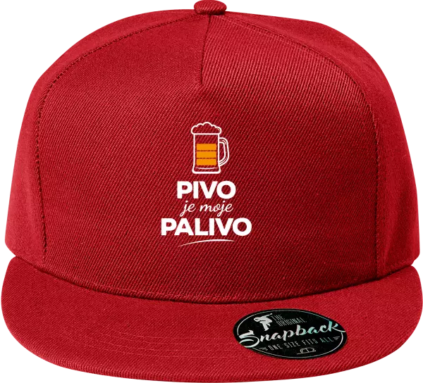 Snapback šiltovka Pivo je moje palivo