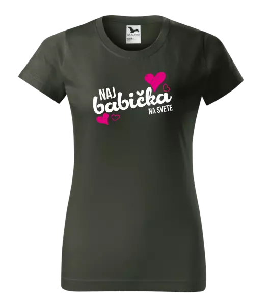 Dámske tričko Naj babička na svete