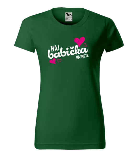 Dámske tričko Naj babička na svete