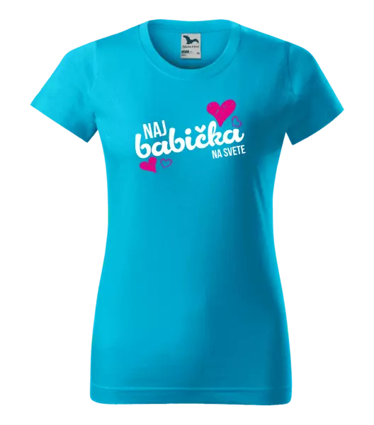 Dámske tričko Naj babička na svete