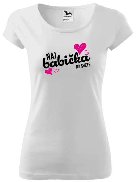Dámske tričko Naj babička na svete