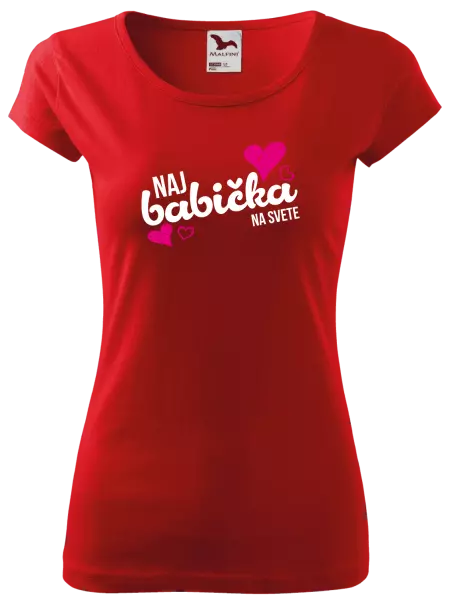 Dámske tričko Naj babička na svete