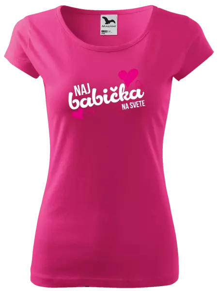 Dámske tričko Naj babička na svete