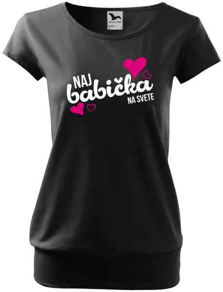 Dámske tričko Naj babička na svete