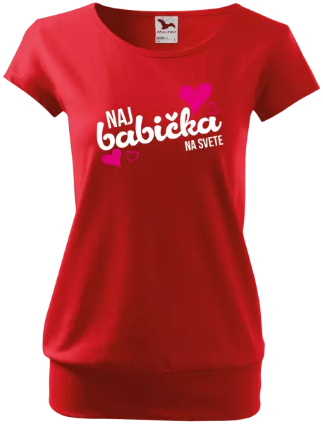 Dámske tričko Naj babička na svete