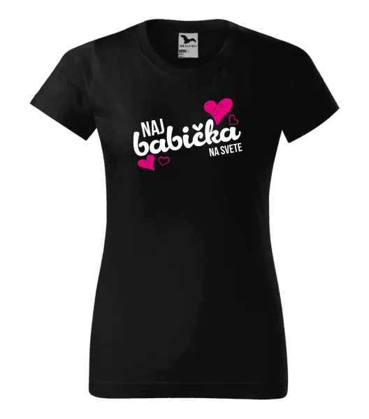 Dámske tričko Naj babička na svete