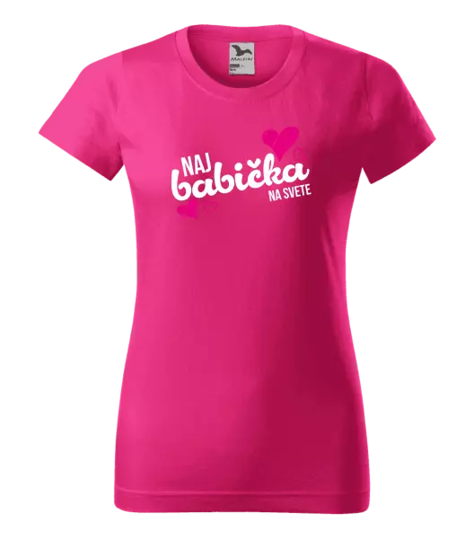 Dámske tričko Naj babička na svete